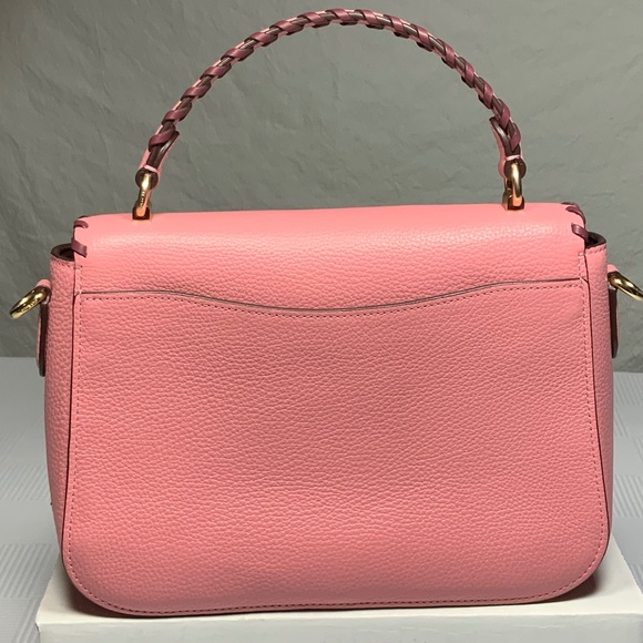 Coach Marlie Top Handle Satchel Crossbody - Pink - Picture 3 of 16